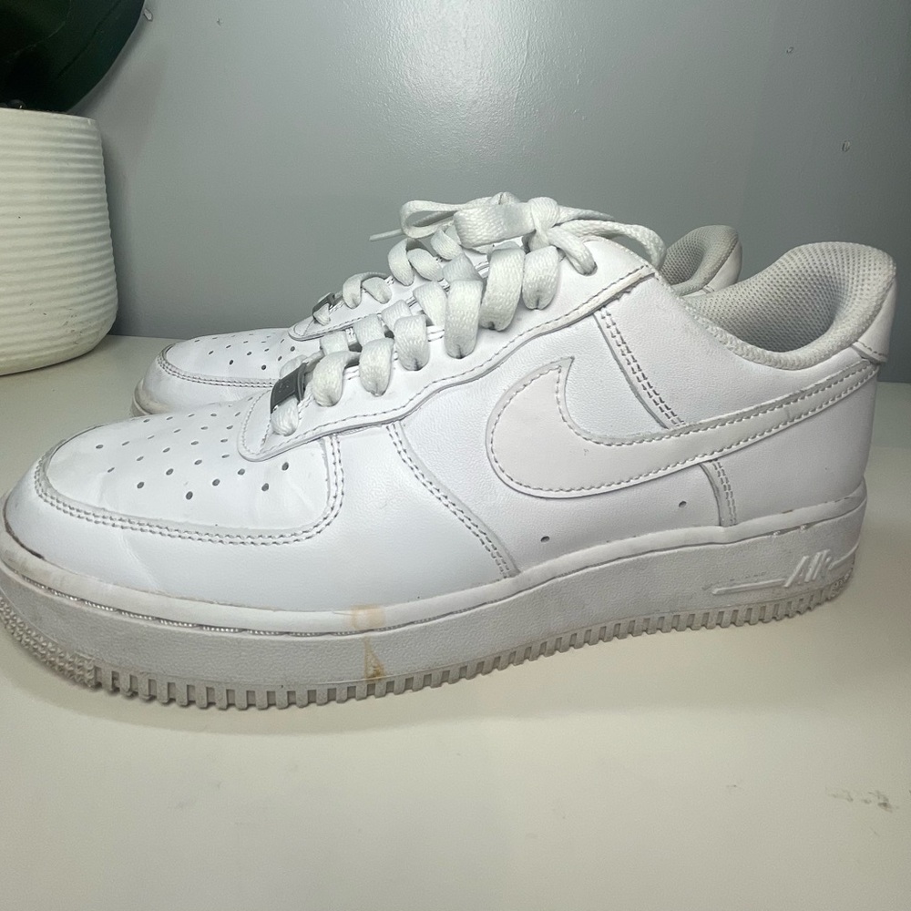 Nike White Low-Top Sneakers